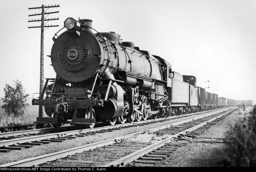 PRR 7343, N-2S, c. 1946